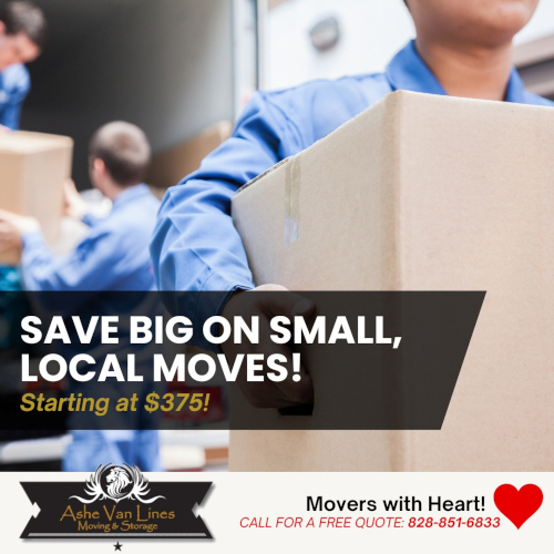 Save Big on Small Moves!